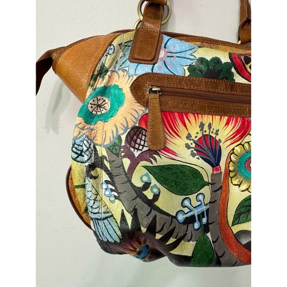 SHARIF ARTISAN IMPRESSIONS HANDPAINTED BAG - Picture 3 of 10